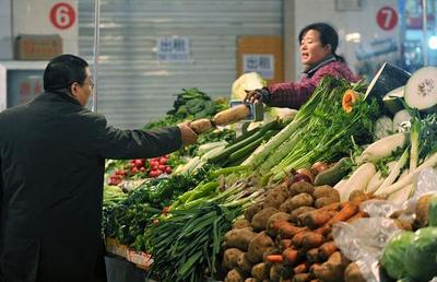 上周18种蔬菜平均批发价格比前一周上涨2.9%